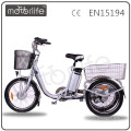 Motocicletas eléctricas de la rueda de MOTORLIFE / OEM 3 para los adultos con los engranajes